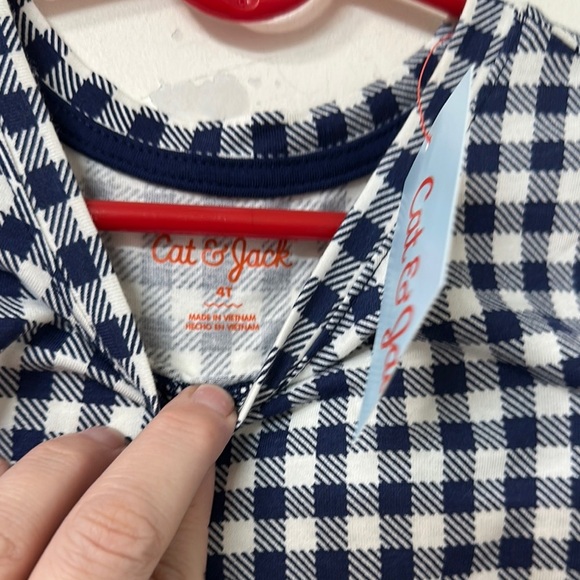 Cat & Jack Blue Short Sleeve Tee - Picture 2 of 2